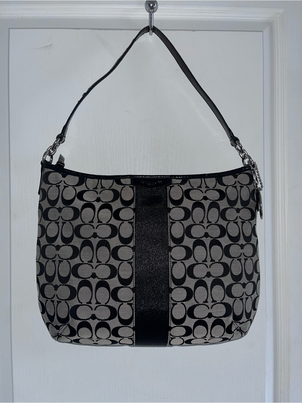 Coach Signature Canvas Shoulder Bag